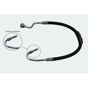 Mangueira de Pressão Direção Hidráulica Corolla Wagoon 4C - Com Tacinha