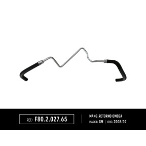 Mangueira de Retorno Direção Hidráulica Omega | 2008 - 2010