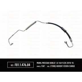 Mangueira de Pressão Direção Hidráulica Fiat Doblo 1.8 16v